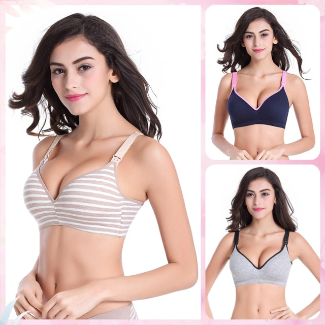 Maternity Nursing Bras Cotton Feeding Bra Clothing