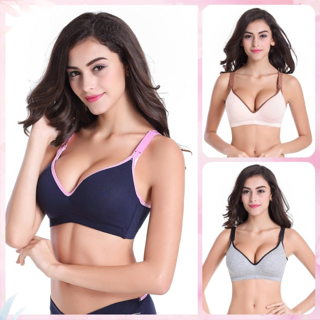 Maternity Nursing Bras Cotton Feeding Bra Clothing
