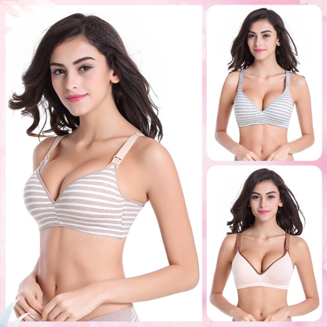 Maternity Nursing Bras Cotton Feeding Bra Clothing