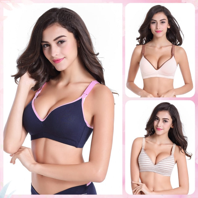 Maternity Nursing Bras Cotton Feeding Bra Clothing