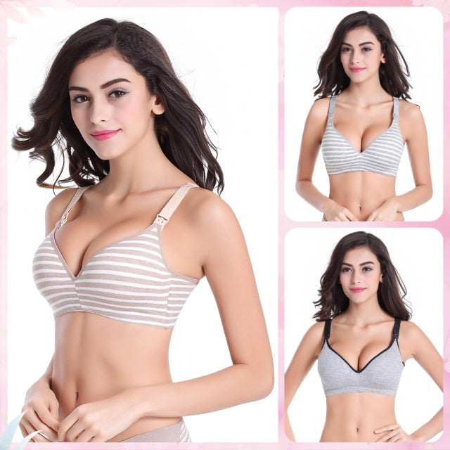 Maternity Nursing Bras Cotton Feeding Bra Clothing