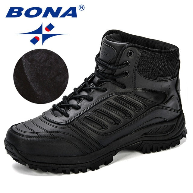Men Hiking Shoes Mid-Top Split