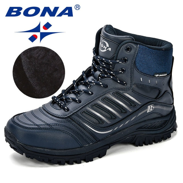 Men Hiking Shoes Mid-Top Split