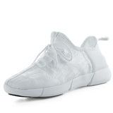 Led Fiber Optic USB Recharge glowing Luminous Sneakers