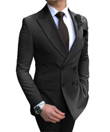 Double Breasted Formal Prom Office Party Suit