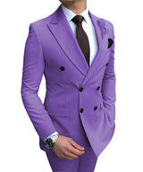 Double Breasted Formal Prom Office Party Suit