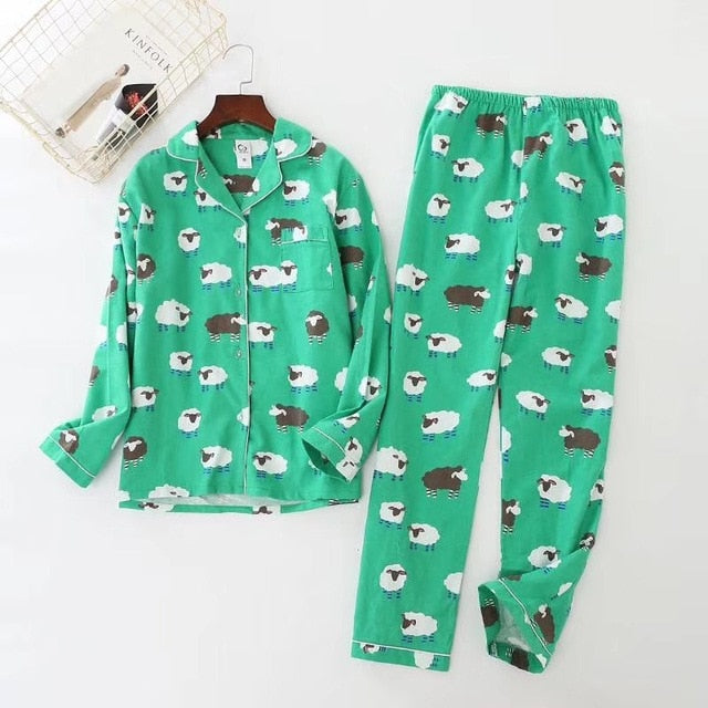 brushed cotton men pajama sets