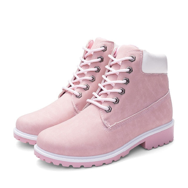 Lace Up Boots women