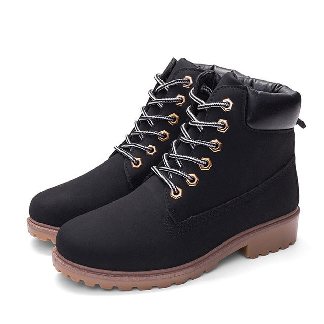 Lace Up Boots women