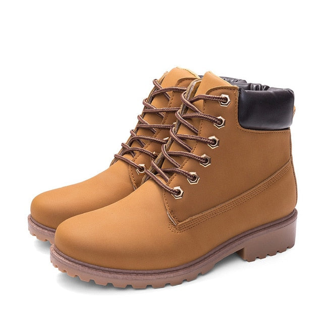 Lace Up Boots women
