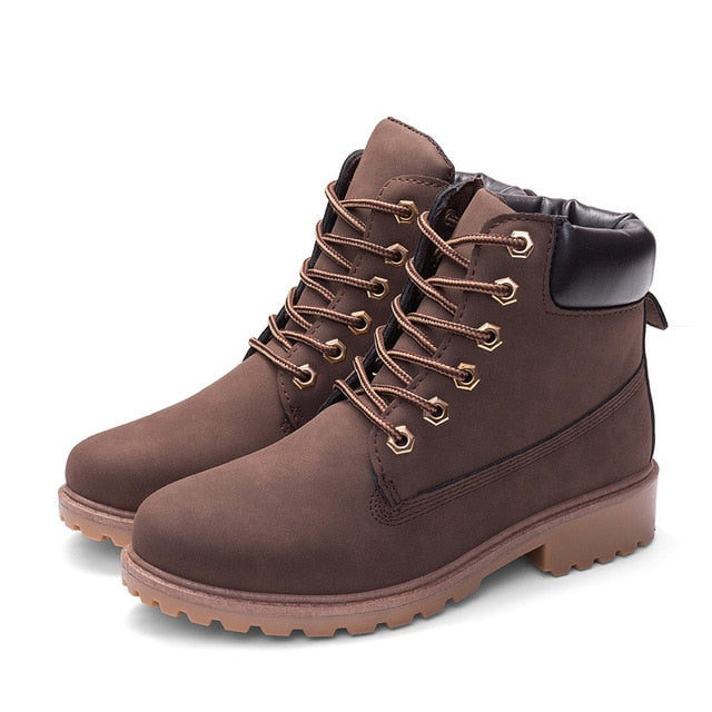 Lace Up Boots women
