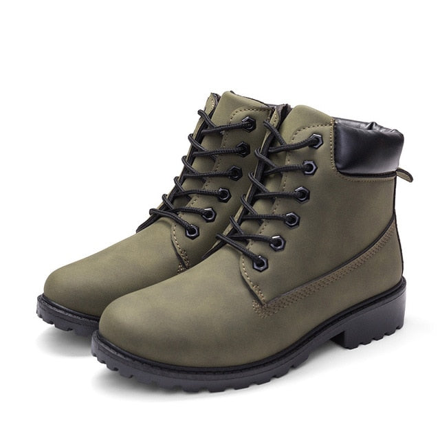 Lace Up Boots women