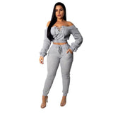 Tracksuit For Women Long Sleeve Hoody Pants