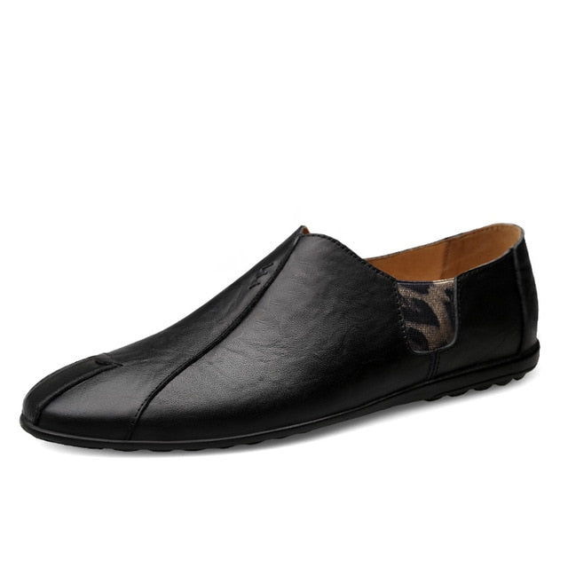 Genuine Leather Men Casual Shoes