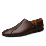 Genuine Leather Men Casual Shoes