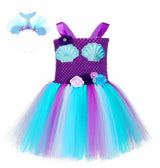 Pastel Mermaid Under the Sea Birthday Party Costume
