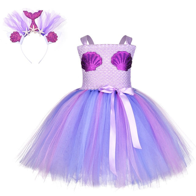 Pastel Mermaid Under the Sea Birthday Party Costume