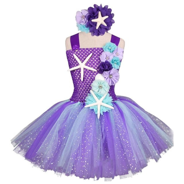 Pastel Mermaid Under the Sea Birthday Party Costume