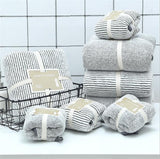 Absorbent Bamboo Carbon Fiber Household Bathroom Towel