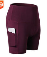 Slim Fit High Waist Shorts Quick Dry Fitness Stretch Hot Pants