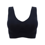 Cotton Breathable Wireless With Pads Seamless Bra