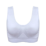 Cotton Breathable Wireless With Pads Seamless Bra