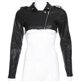 Darlingaga Street Motorcycle Faux Leather Jacket