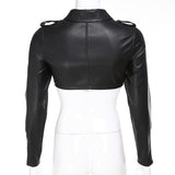 Darlingaga Street Motorcycle Faux Leather Jacket