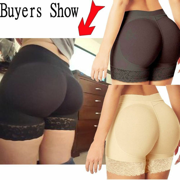 Butt Padded Panties Shapewear Miracle Body Shaper Shorts Scrunch