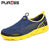 Men Casual Shoes Sneakers Fashion Light Breathable Summer Sandals Outdoor Beach Vacation Mesh Shoes Zapatos De Hombre Men Shoes