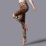 Leopard Women Leopard Print Leggings