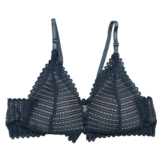 Sexy Bralette Strapless Lace Lingerie Brassiere Push Up Bra