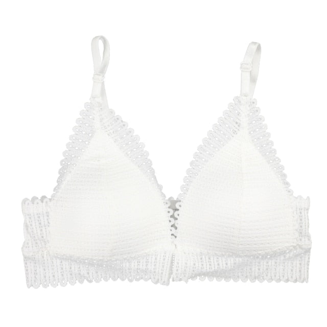 Sexy Bralette Strapless Lace Lingerie Brassiere Push Up Bra