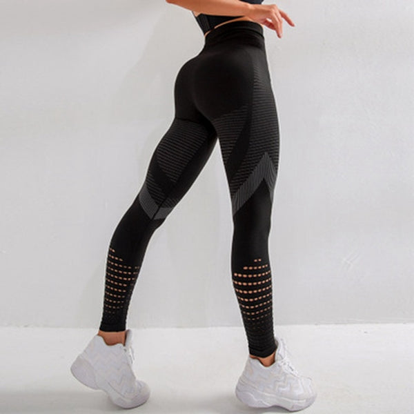 High Waist Fitness Printed Leggings