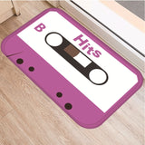 Cassette Tape Anti Slip Bathroom mat