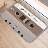 Cassette Tape Anti Slip Bathroom mat