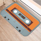 Cassette Tape Anti Slip Bathroom mat