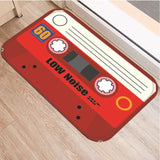 Cassette Tape Anti Slip Bathroom mat