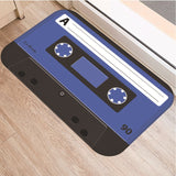 Cassette Tape Anti Slip Bathroom mat