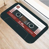 Cassette Tape Anti Slip Bathroom mat