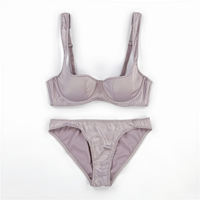 New Europe Ultra Thin Smooth Comfortable Half Cup Bra