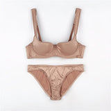 New Europe Ultra Thin Smooth Comfortable Half Cup Bra