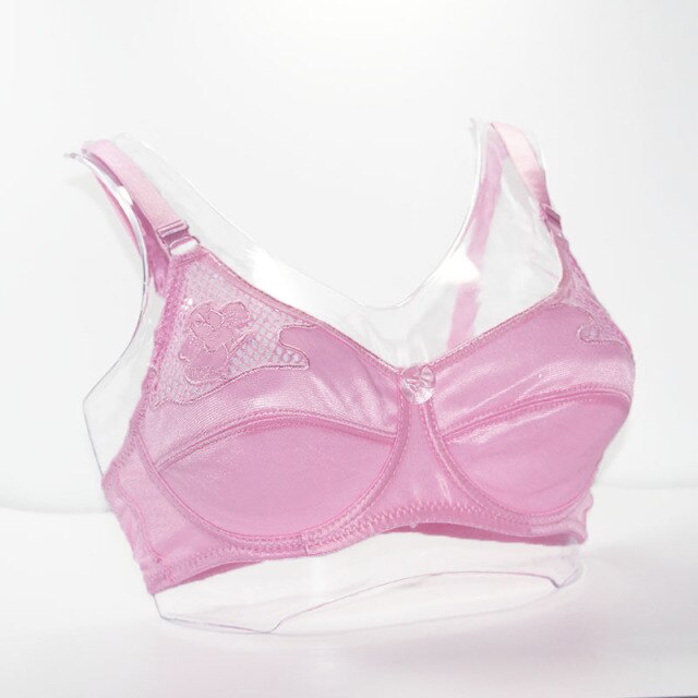 Hollow embroidery Support Underwired Floral Bra