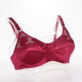 Hollow embroidery Support Underwired Floral Bra
