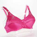 Hollow embroidery Support Underwired Floral Bra