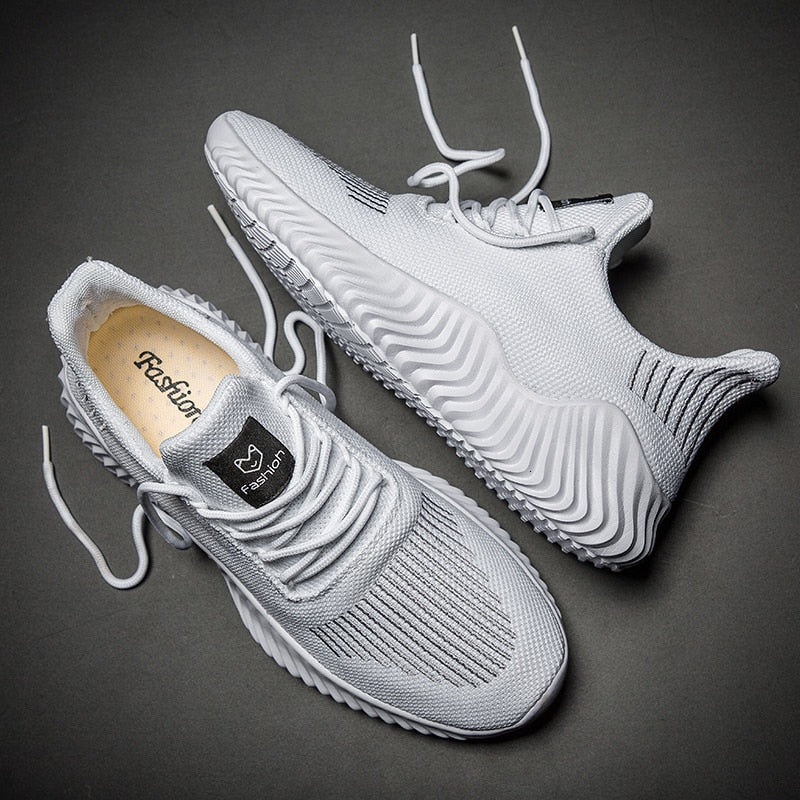 Hot Style New Mesh Shoes Men Casual Comfortable Breathable Sneakers Men Lac-up Lightweight Walking Man Shoes Zapatillas Hombre