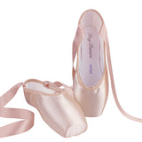 Girls Ballerina Ballet Pointe Shoes Pink Red Women Satin Canvas Ballet Shoes For Dancing