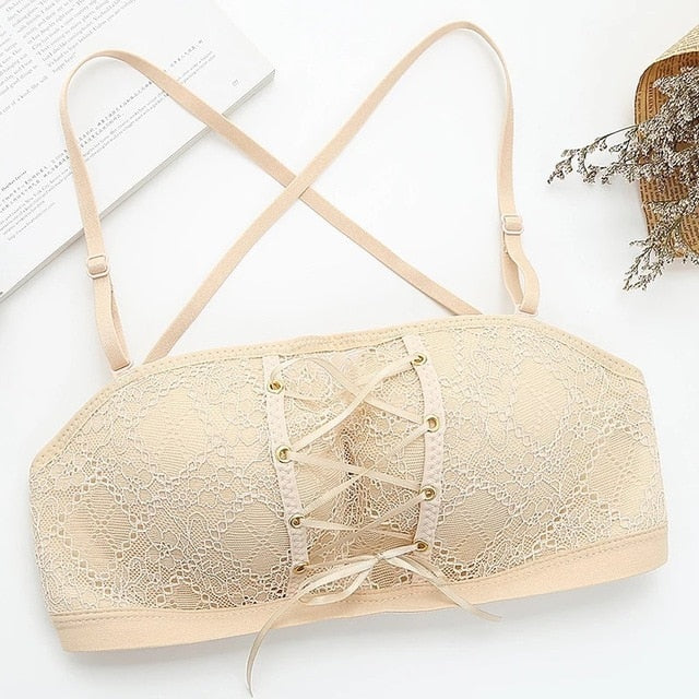 Push Up Lace Invisible Bra