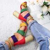 Pumps Lace Up High Heels