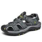Genuine Leather Men Sandals